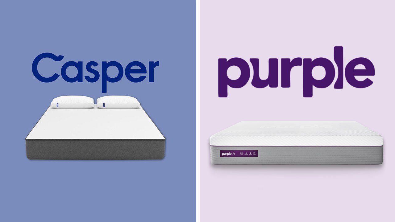 Casper vs Purple Comparison Reviews 2022 Mattress1000 - Reviews and Compari...